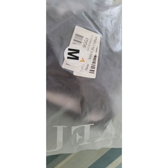 Drawstring Front Criss Cross Back Black Bikini Set Sz M - Picture 6 of 8